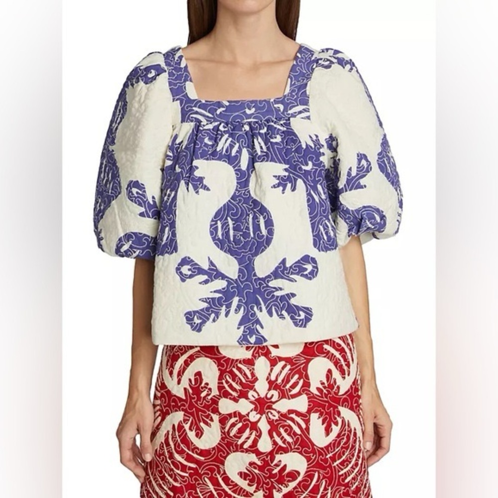 Sea Henrietta Quilted Blouse